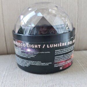 LED Disco Light Ball Multi Color Lights Up Show Battery Operated Party Light